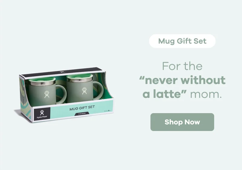 Mug Gift Set. For the "never without a latte" mom. | Shop Now
