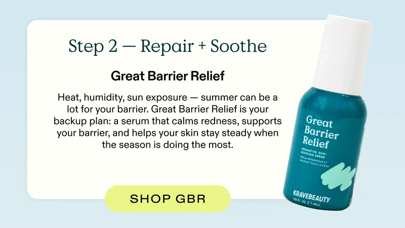 Step 2 - Repair + Soothe (Great Barrier Relief)