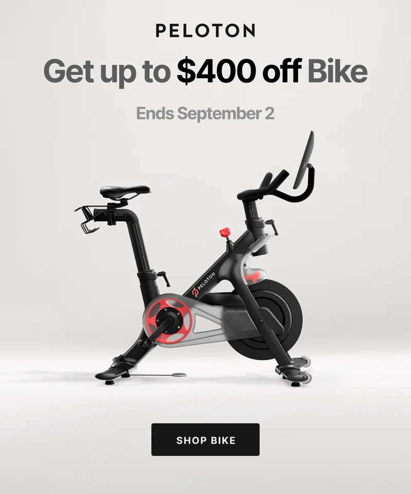 Get up to $400 off Bike