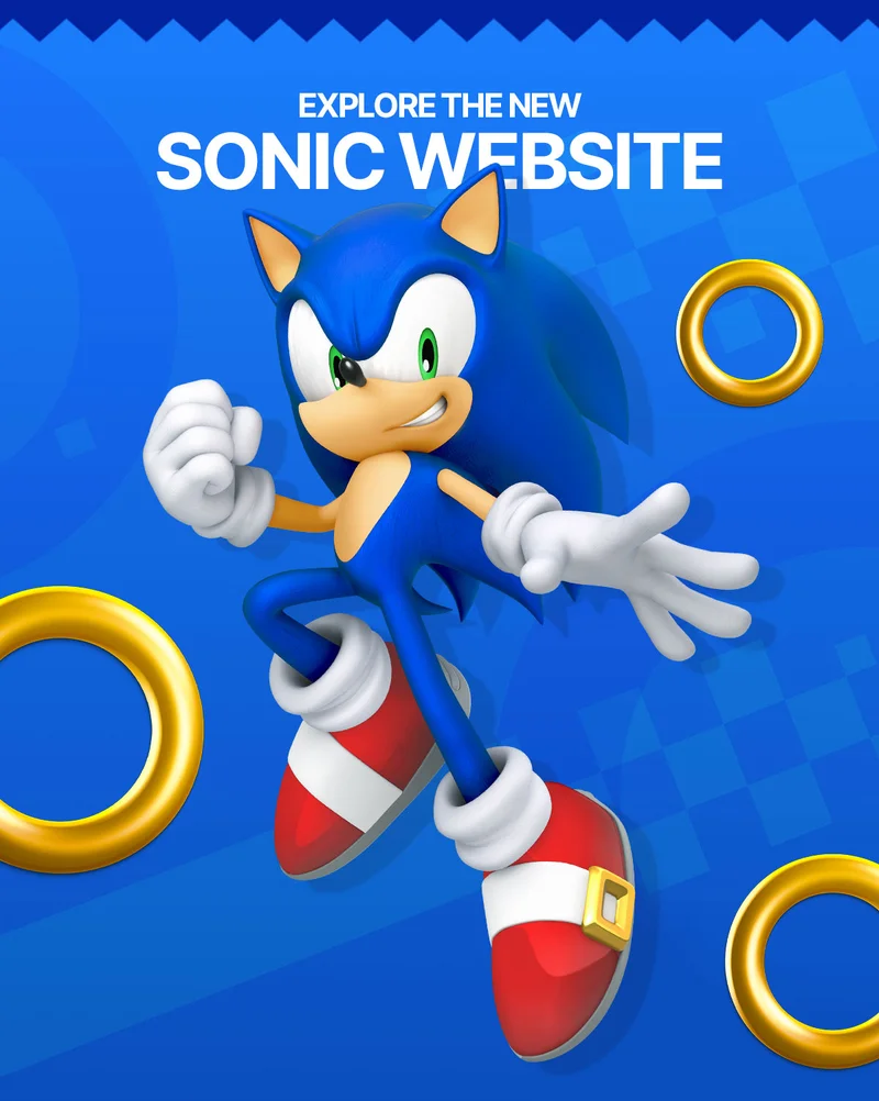 EXPLORE THE NEW SONIC WEBSITE