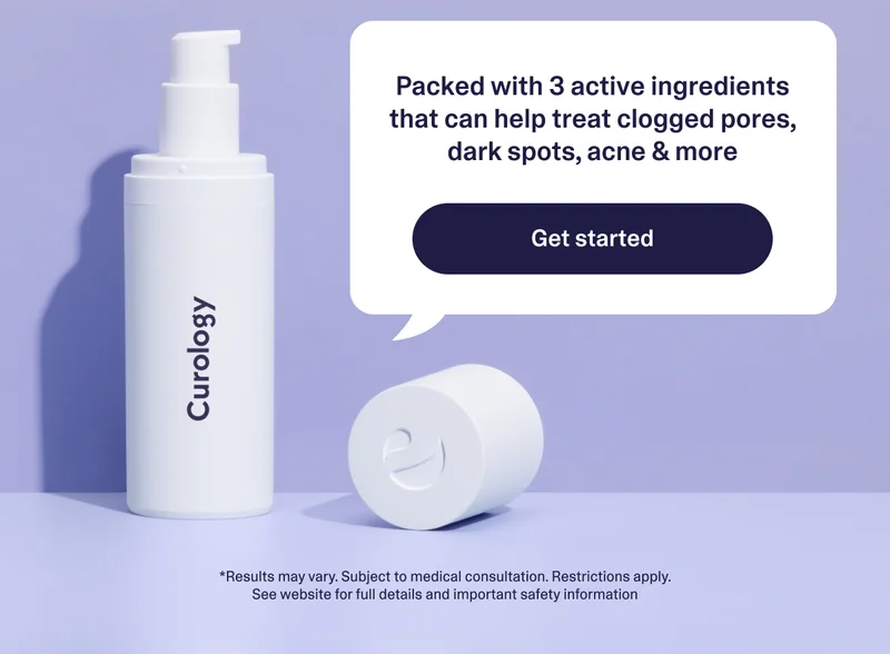 Packed with 3 active ingredients that can help treat clogged pores...