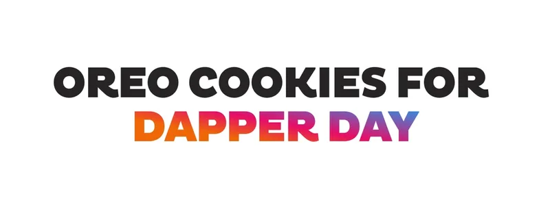 OREO Cookies for Dapper Day