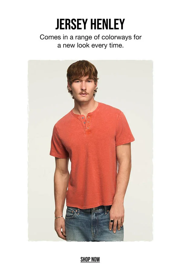 Jersey Henley Shop Now