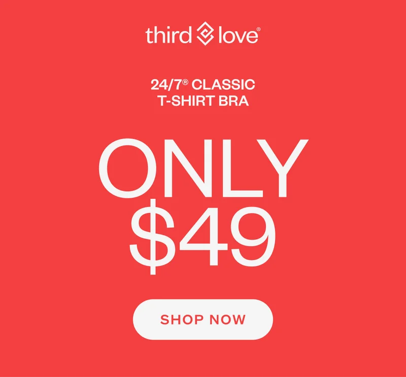 24/7® Classic T-Shirt Bra - Only $49 - Shop Now