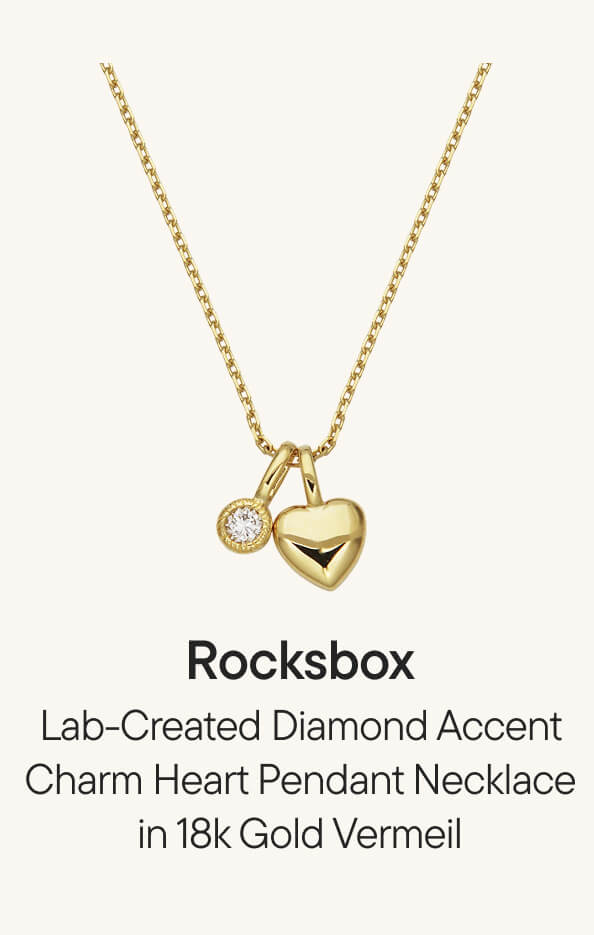 Charm Heart Pendant Necklace