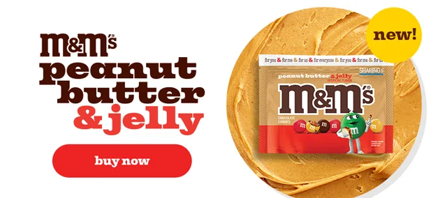 M&M'S PEANUT BUTTER & JELLY