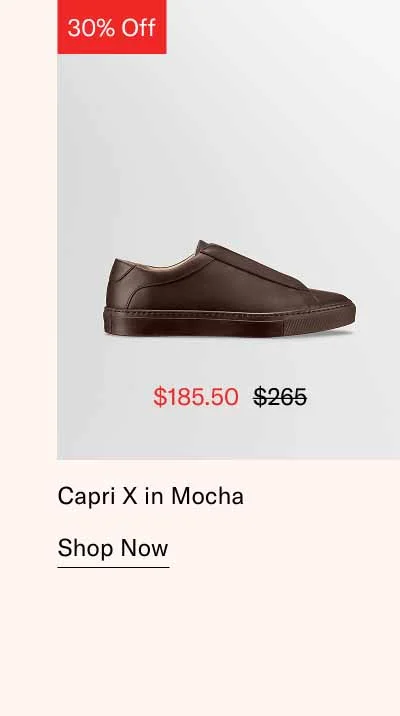 Capri X in Mocha. Shop Now