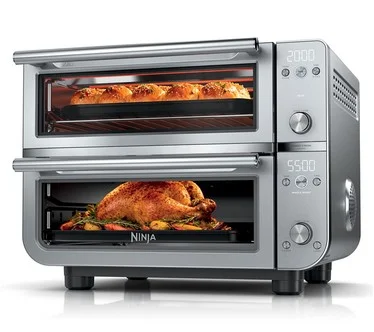 Ninja 12-in-1 Double Oven Pro DualZone XL Countertop Oven & Air Fryer