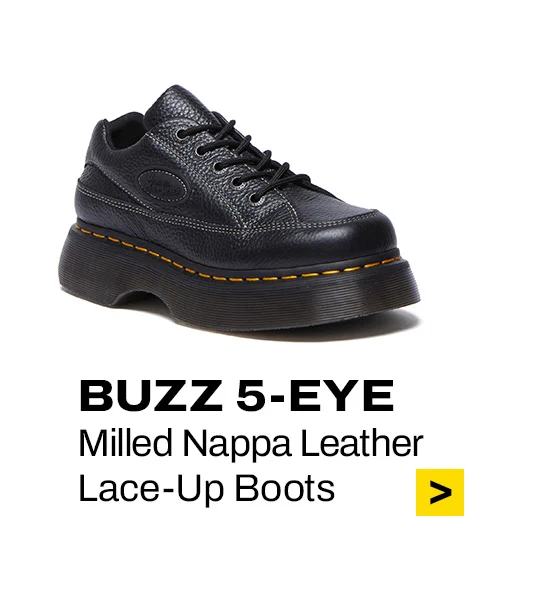 Buzz 5-Eye Milled Nappa Leather Shoes