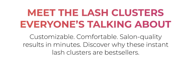 Meet The Lash Clusters Everyone's Talking About