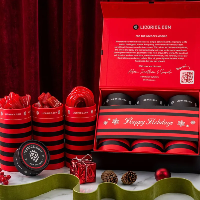 Image of Red Licorice Lover Holiday Gift Box
