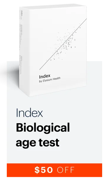 Index Biological age test | $50 OFF