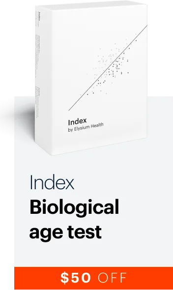 Index Biological age test | $50 OFF