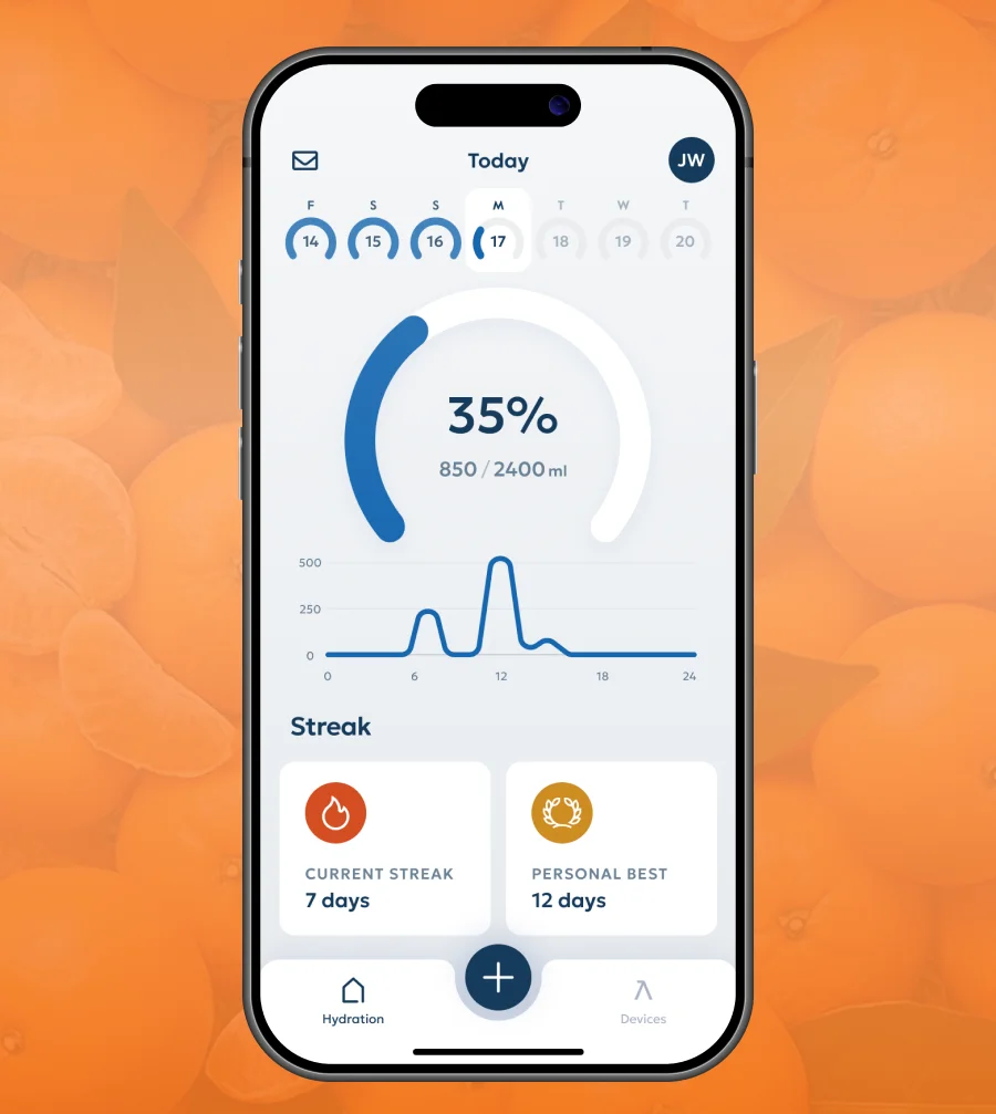Pair your LARQ Bottle PureVis™ 2 and LARQ Pitcher PureVis™ with the LARQ app and take your hydration to another level.