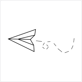 Paper Airplane T-Shirt