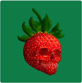 Strawberry Skull T-Shirt
