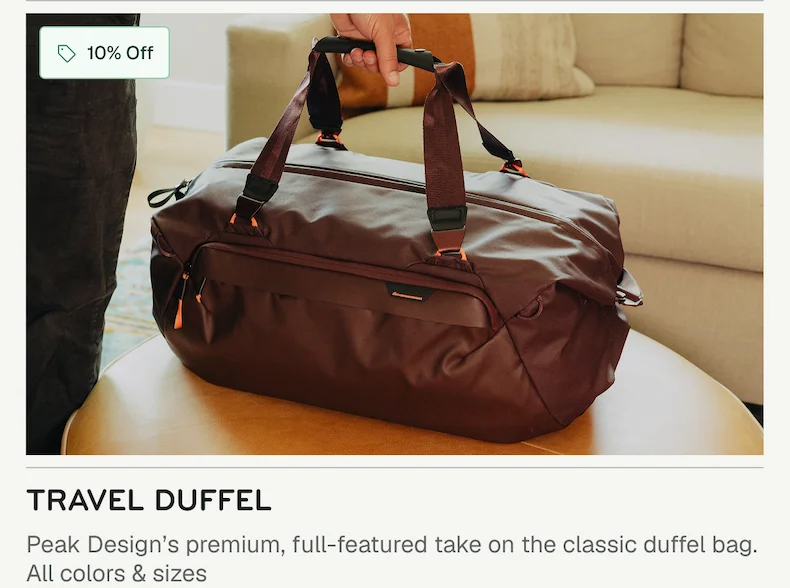 Travel Duffel