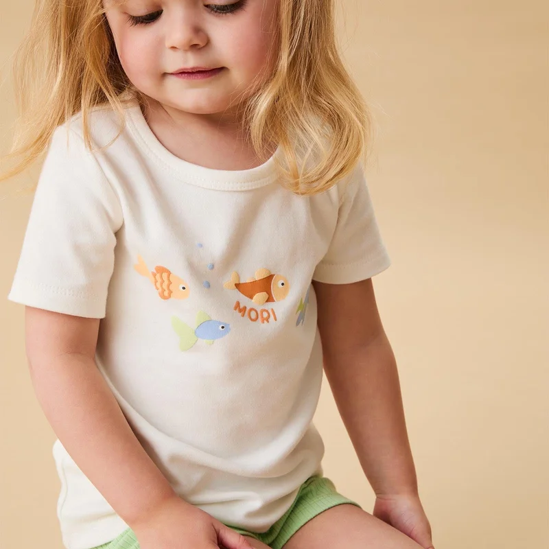 Image of Little Fish Summer Pajama Set