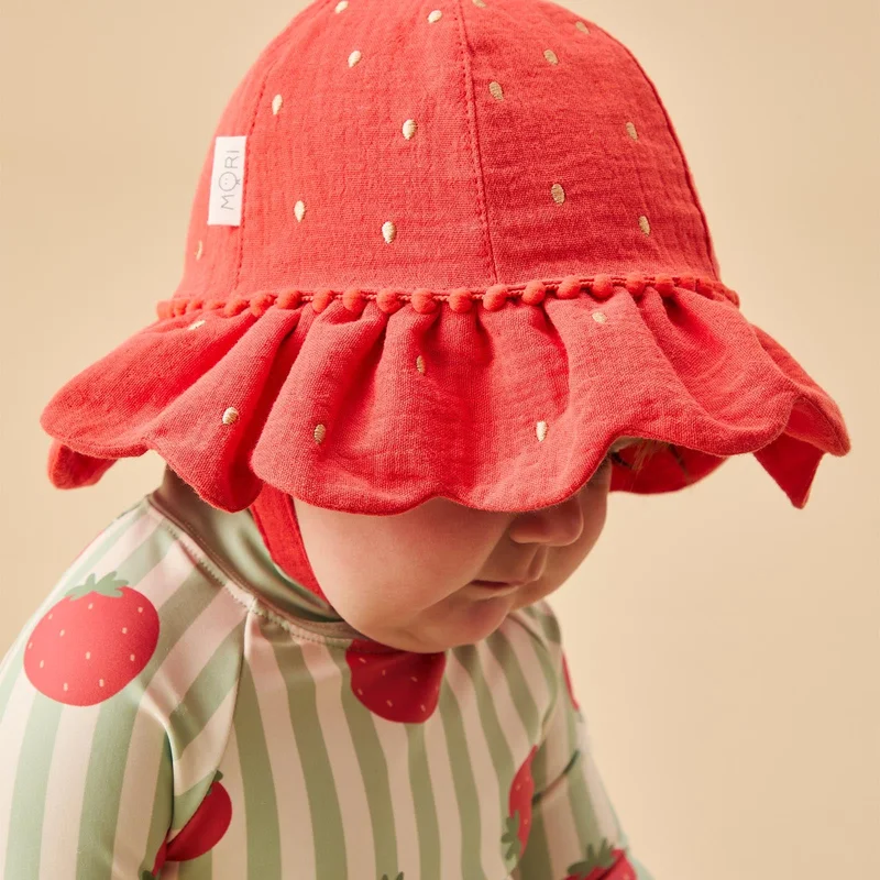 Image of Strawberry Floppy Hat