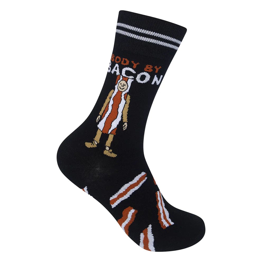Image of Body By Bacon Unisex Crew Socks