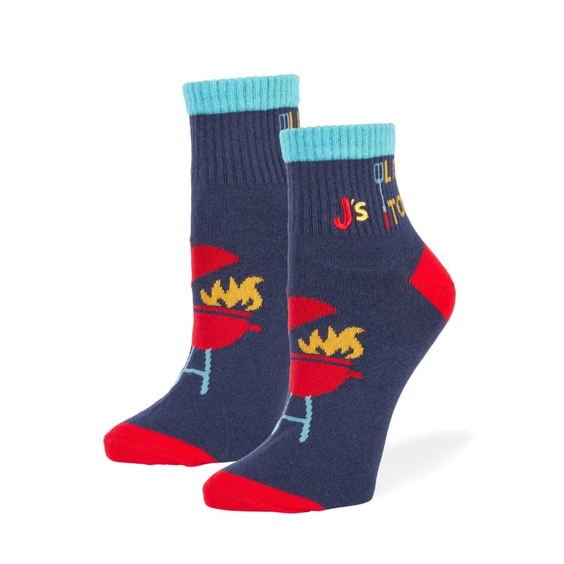 Image of License To Grill Ankle Socks