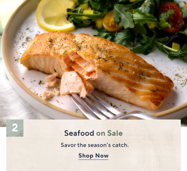 Seafood on Sale