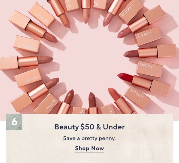 Beauty $50 & Under