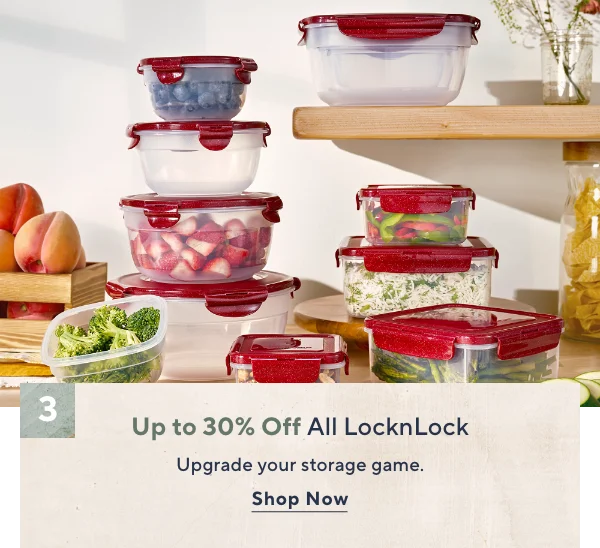 Up to 30% Off All LocknLock