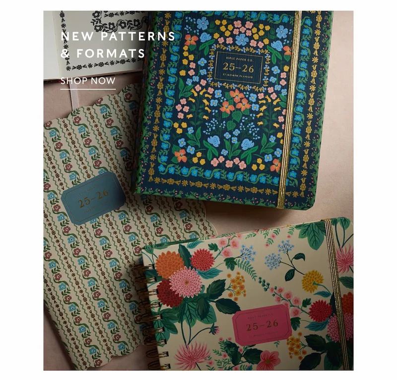Shop Planners & Calendars