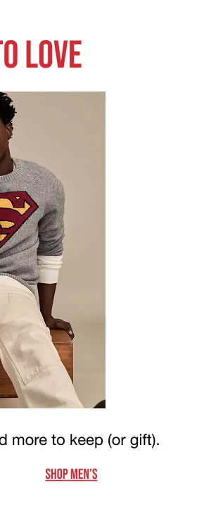 More To Love Shop Men's