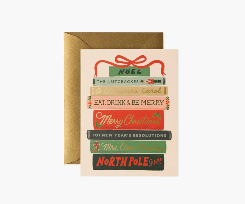 Image of Holiday Books Card