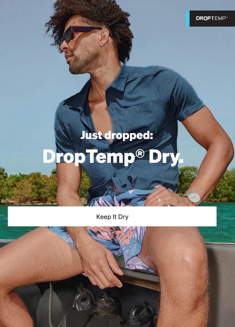 Just dropped: DropTemp® Dry.