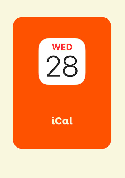 iCal Calendar Reminder