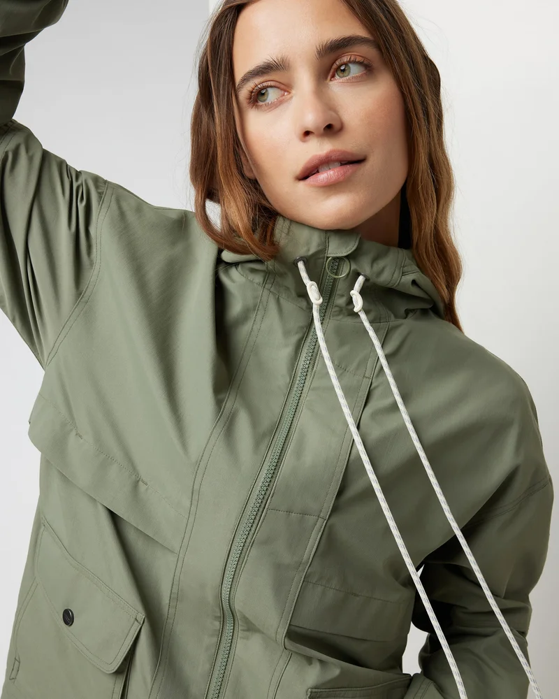 Image of Elijo Rain Jacket | Pistachio