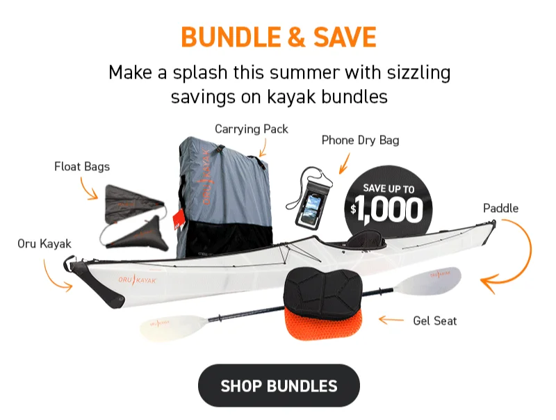 Save even more with kayak bundles