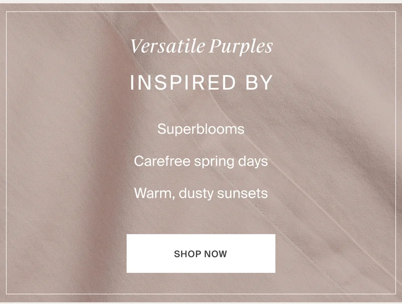 Versatile Purples | Shop Now