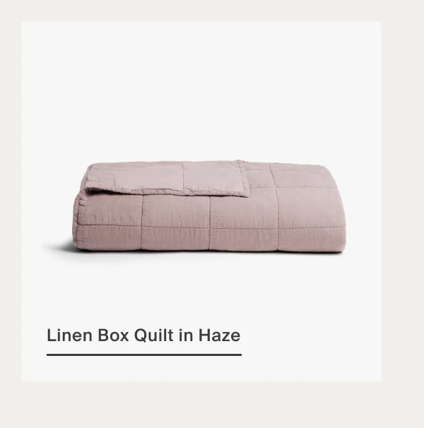 Linen Box Quilt