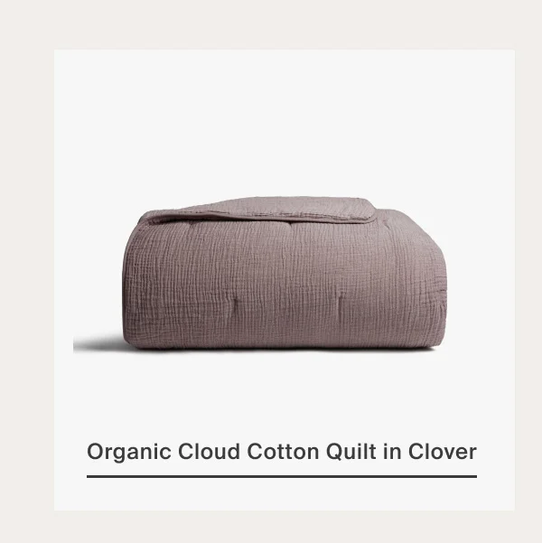 Organic Cloud Cotton Quilt