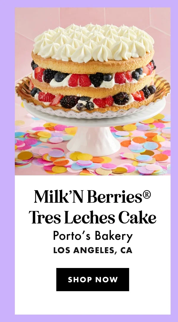 Porto's Bakery Tres Leches Cake Porto's Bakery Tres Leches Cake