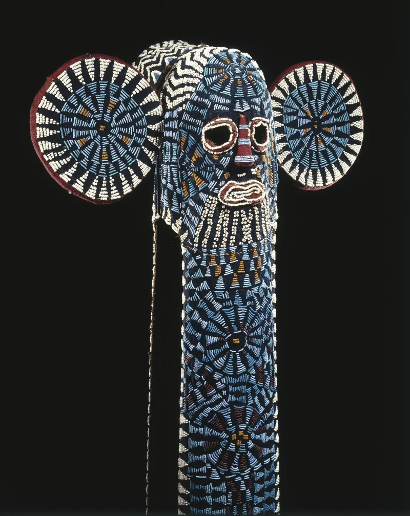 “Kuosi Society Elephant Mask” by Bamileke