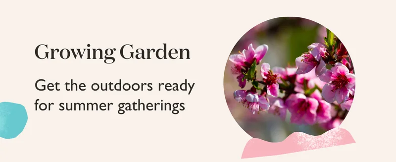 Growing Garden: Get the outdoors ready for summer gatherings.