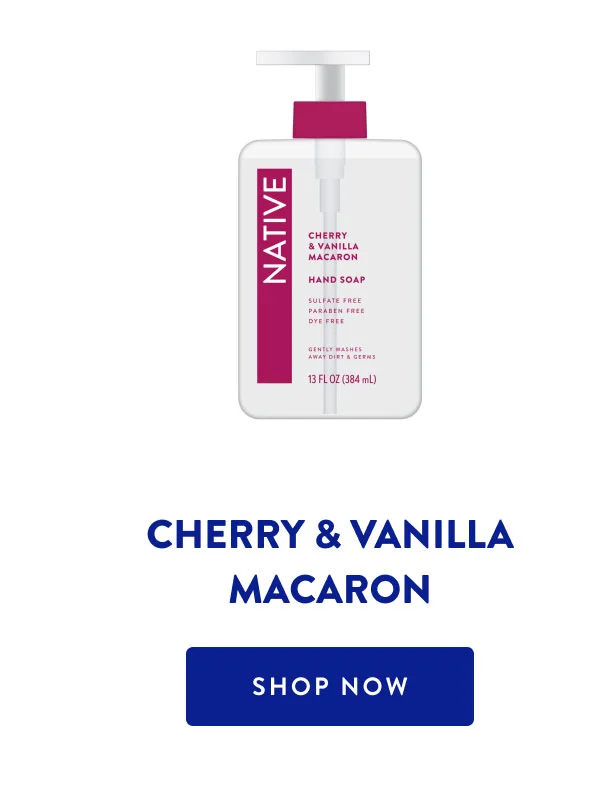 CHERRY & VANILLA MACARON SHOP NOW