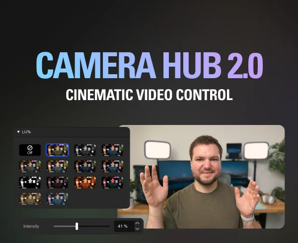 CAMERA HUB 2.0. CINEMATIC VIDEO CONTROL