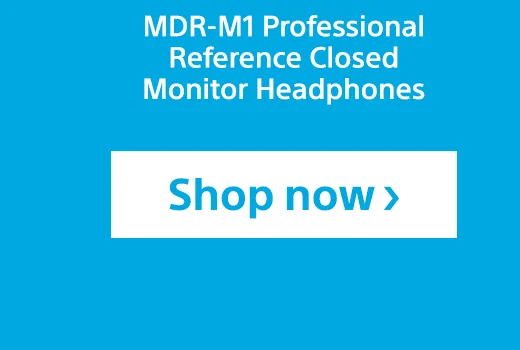 MDR-M1 Professional Reference Closed Monitor Headphones Shop now