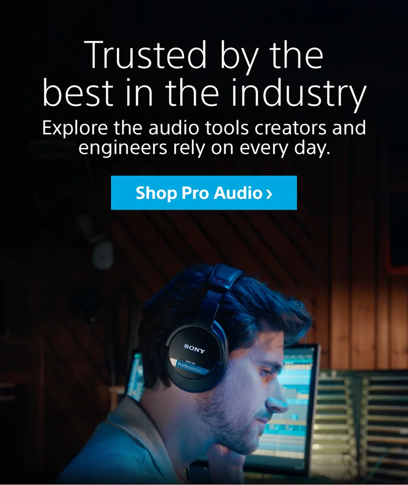 Trusted by the best in the industry Explore the audio tools creators and engineers rely on every day. Shop pro audio