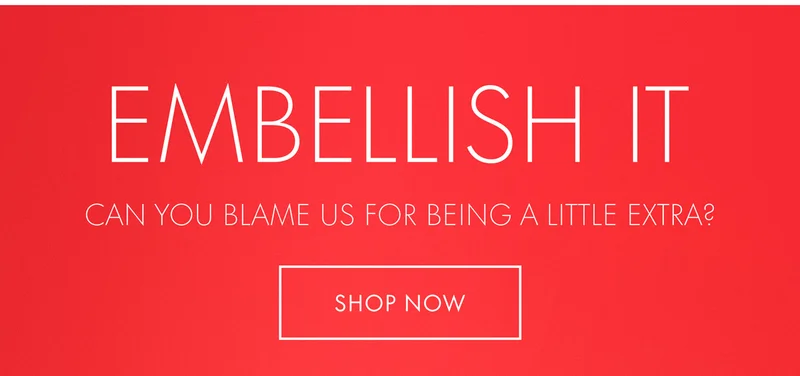 EMBELLISH IT Shop Now