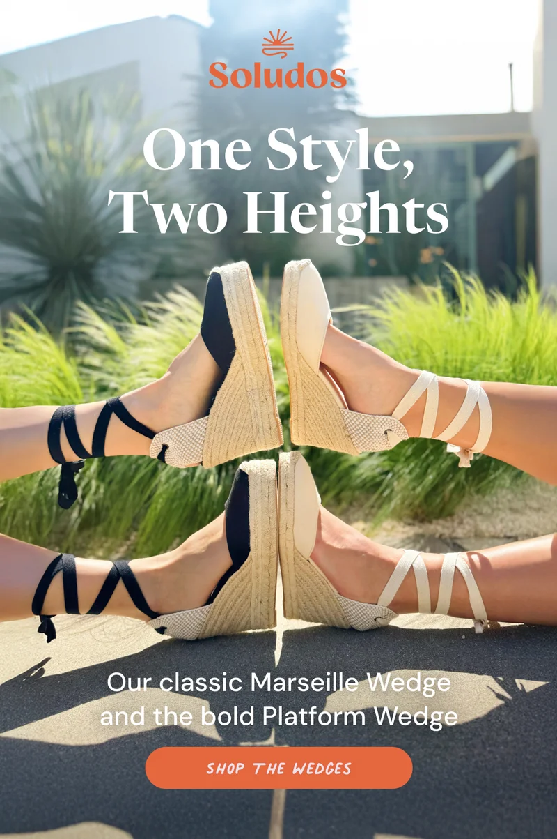 Which Wedge Is For You? Perfect companions for Easter brunches and spring dresses. Take Quiz