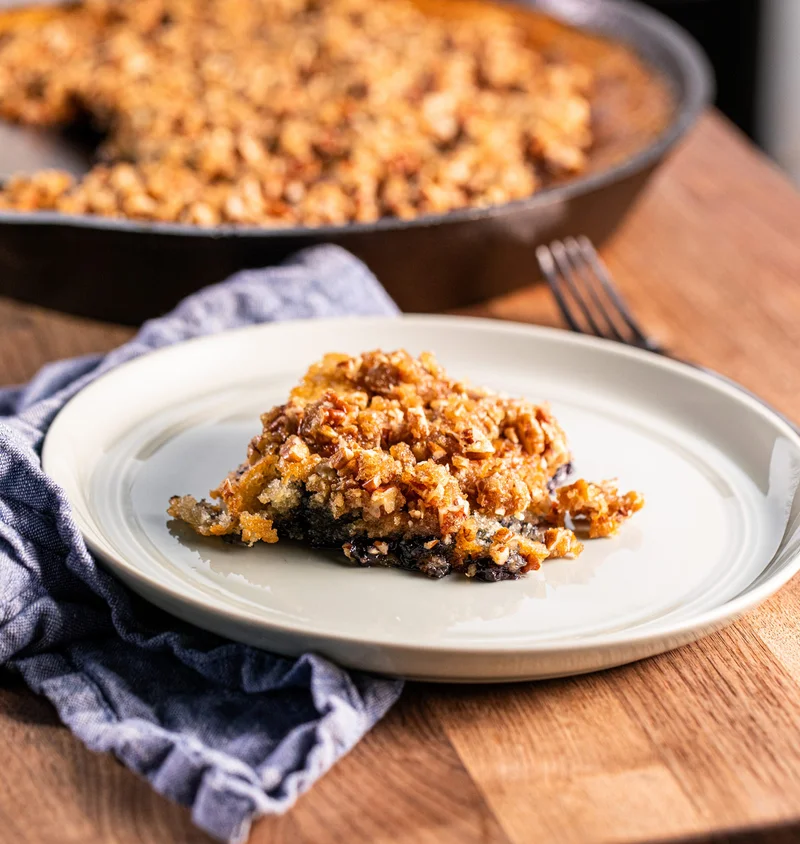 image of the Brown Sugar Blueberry Cobbler
