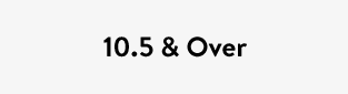 10.5 & Over