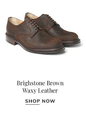 Brighstone Brown Waxy Leather